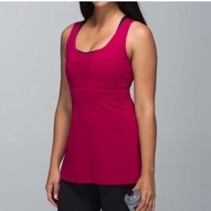 Lululemon Wrapper's Delight Tank Top Bumble Berry Size 8